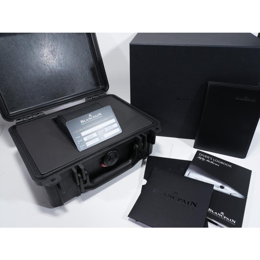 ブランパン フィフティ ファゾムス オートマティック Ref.5015-1130-52A ステンレススチール ブラック文字盤 | BLANCPAIN | 11