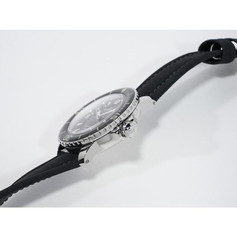 ブランパン フィフティ ファゾムス オートマティック Ref.5015-1130-52A ステンレススチール ブラック文字盤 | BLANCPAIN | 03