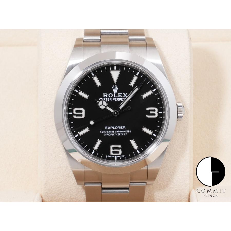 ロレックス エクスプローラーI Ref.214270 SS ブラック文字盤 | エクスプローラー（ROLEX）