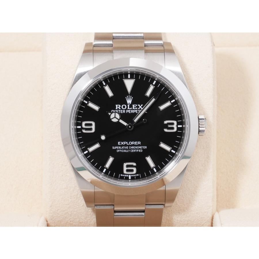 ロレックス エクスプローラーI Ref.214270 SS ブラック文字盤 | エクスプローラー（ROLEX） | 01