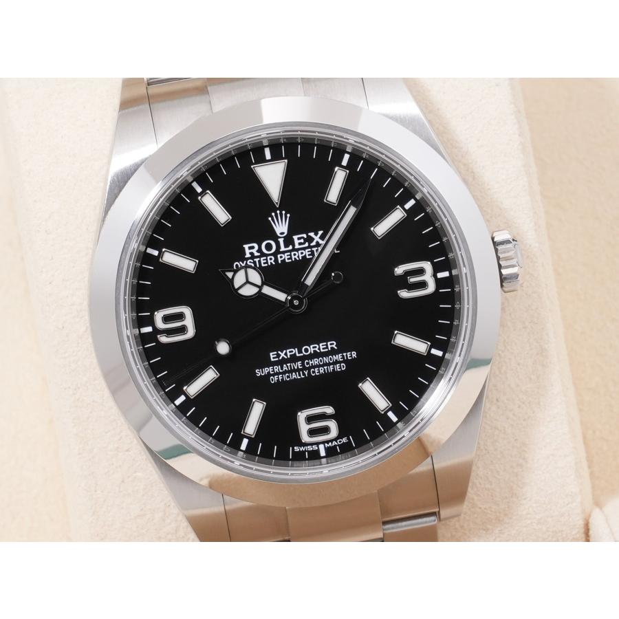 ロレックス エクスプローラーI Ref.214270 SS ブラック文字盤 | エクスプローラー（ROLEX） | 02