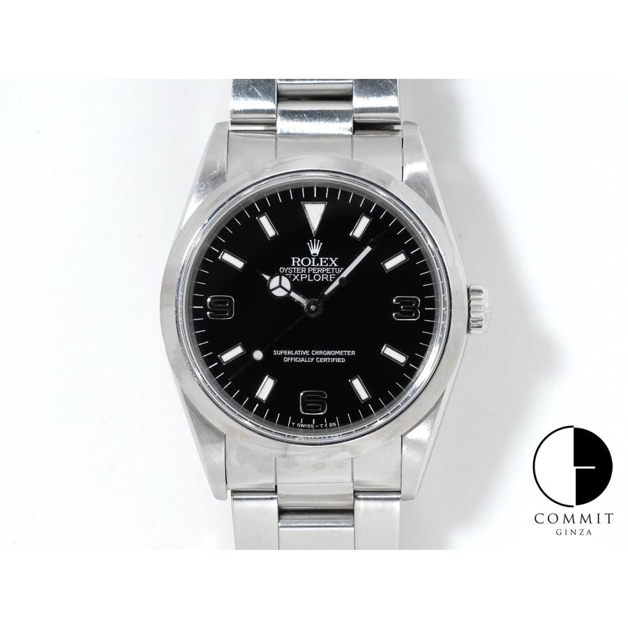 ロレックス エクスプローラーI Ref.14270 ステンレススチール ブラック文字盤 オイスターブレスレット | エクスプローラー（ROLEX）