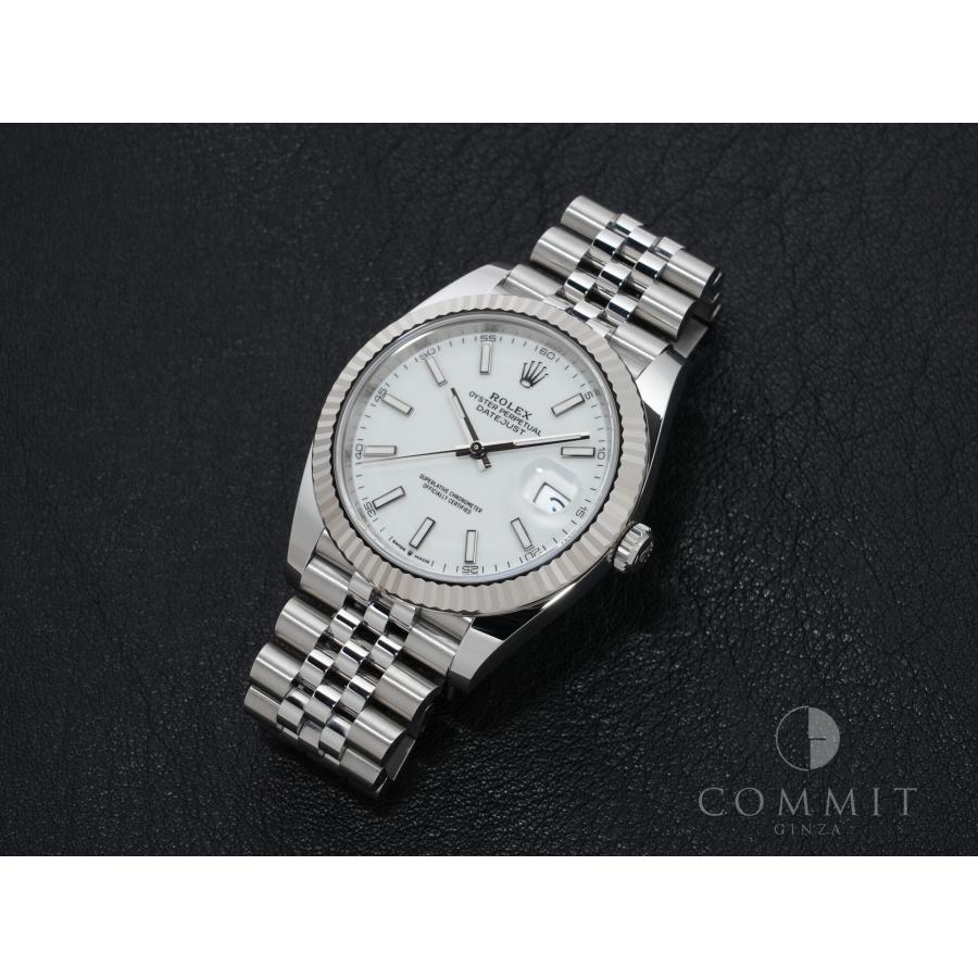 ロレックス デイトジャスト41 Ref.126334 ステンレススチール/ホワイトゴールド ホワイト文字盤 ジュビリーブレスレット | デイトジャスト | 10
