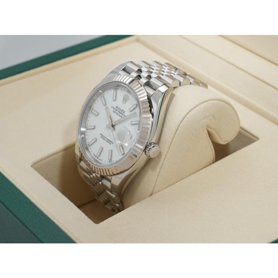ロレックス デイトジャスト41 Ref.126334 ステンレススチール/ホワイトゴールド ホワイト文字盤 ジュビリーブレスレット | デイトジャスト | 03