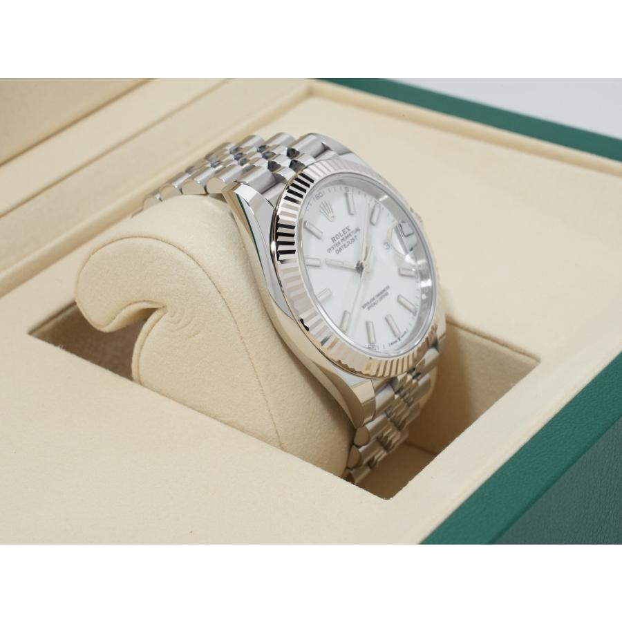 ロレックス デイトジャスト41 Ref.126334 ステンレススチール/ホワイトゴールド ホワイト文字盤 ジュビリーブレスレット | デイトジャスト | 04