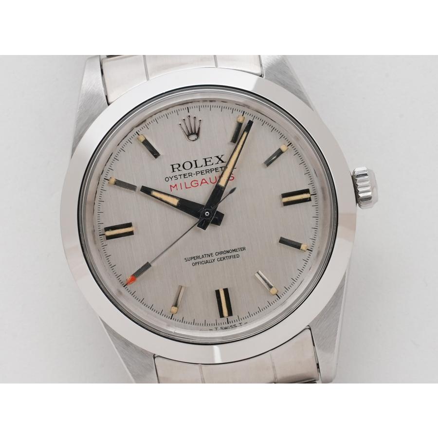 ロレックス ミルガウス Ref.1019 SS シルバー文字盤 | ミルガウス | 02