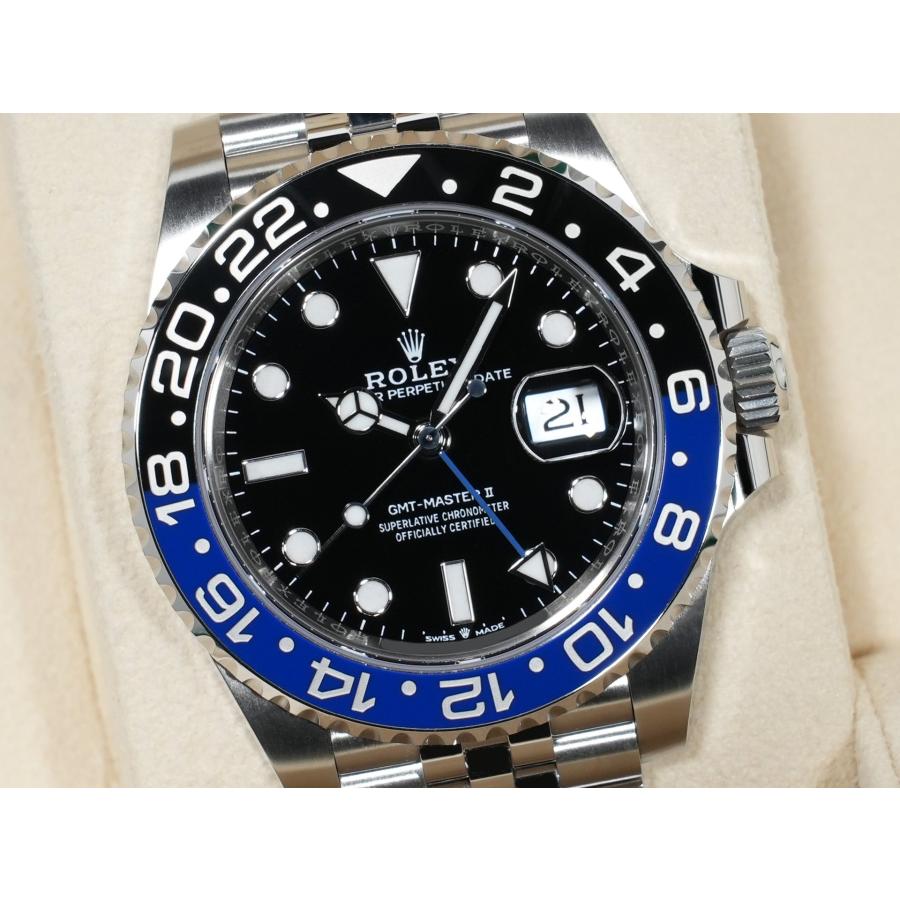 ロレックス GMTマスターII Ref.126710BLNR ステンレススチール ブラック文字盤 ジュビリーブレスレット | GMTマスター | 02