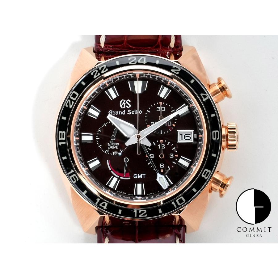 グランドセイコー スポーツコレクション スプリングドライブ20周年記念限定モデル Ref.SBGC230 ピンクゴールド ダークレッド文字盤 | Grand Seiko