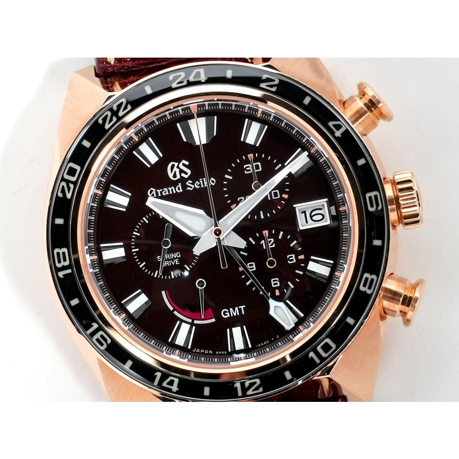 グランドセイコー スポーツコレクション スプリングドライブ20周年記念限定モデル Ref.SBGC230 ピンクゴールド ダークレッド文字盤 | Grand Seiko | 02