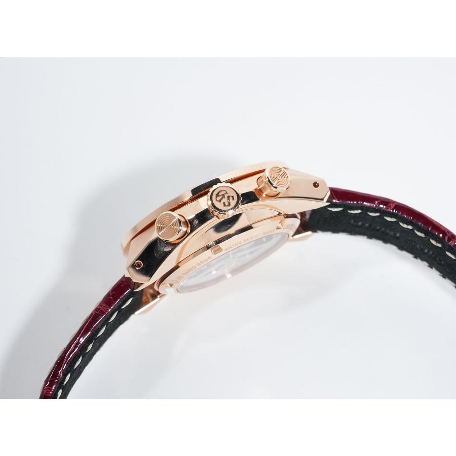 グランドセイコー スポーツコレクション スプリングドライブ20周年記念限定モデル Ref.SBGC230 ピンクゴールド ダークレッド文字盤 | Grand Seiko | 03