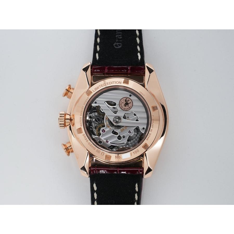 グランドセイコー スポーツコレクション スプリングドライブ20周年記念限定モデル Ref.SBGC230 ピンクゴールド ダークレッド文字盤 | Grand Seiko | 06