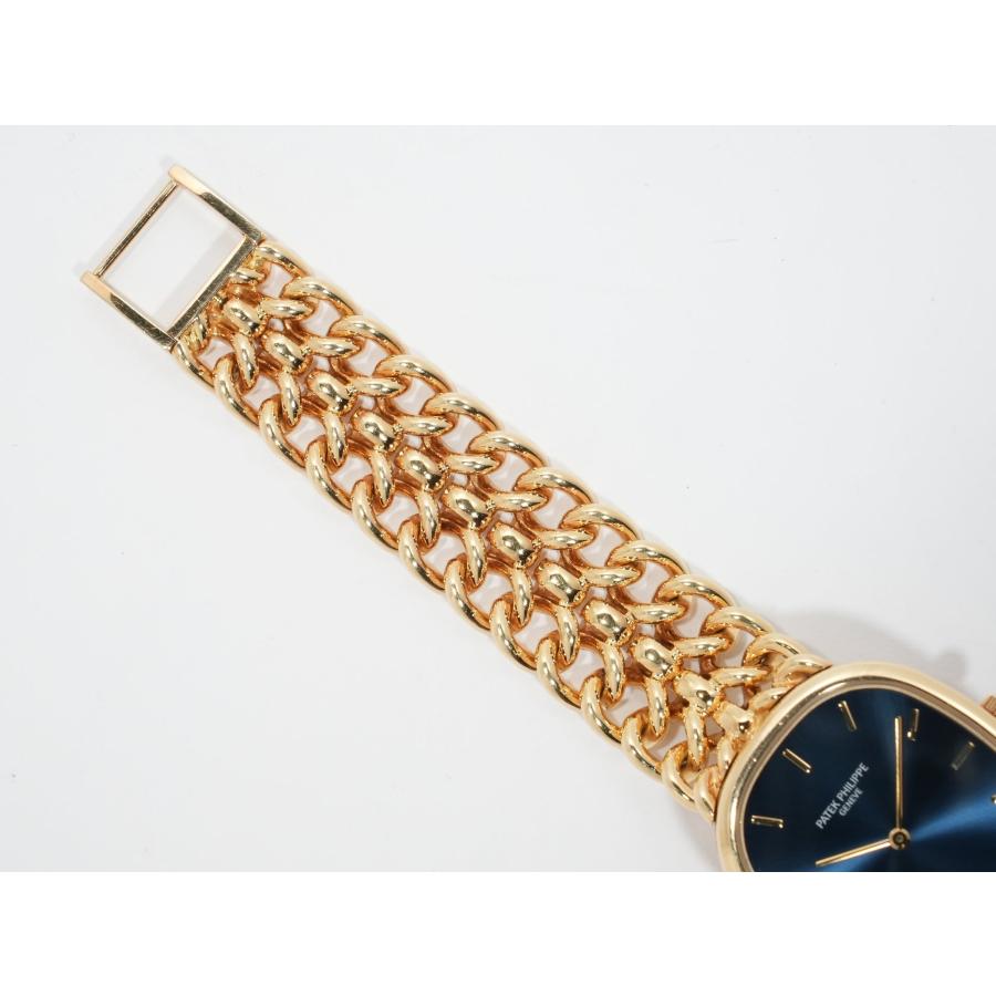 パテックフィリップ ゴールデンエリプス Ref.3738/119 イエローゴールド ブルー文字盤 | PATEK PHILIPPE | 07