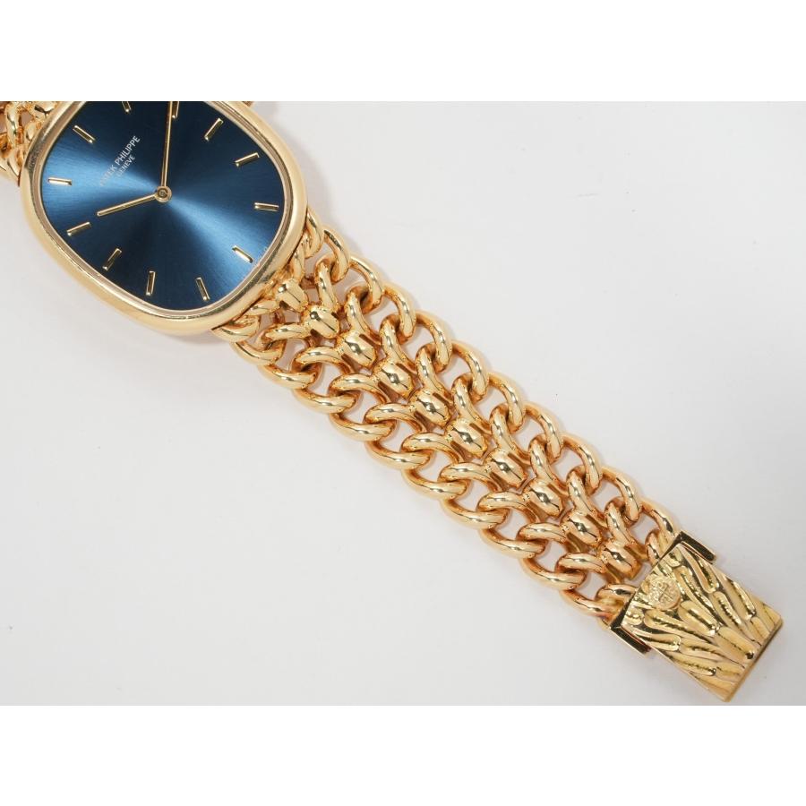 パテックフィリップ ゴールデンエリプス Ref.3738/119 イエローゴールド ブルー文字盤 | PATEK PHILIPPE | 09