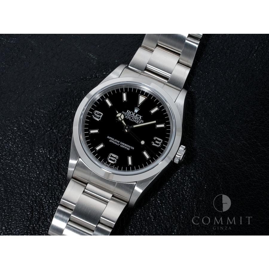 ロレックス エクスプローラーI Ref.14270 ステンレススチール ブラック文字盤 オイスターブレスレット | エクスプローラー（ROLEX） | 09