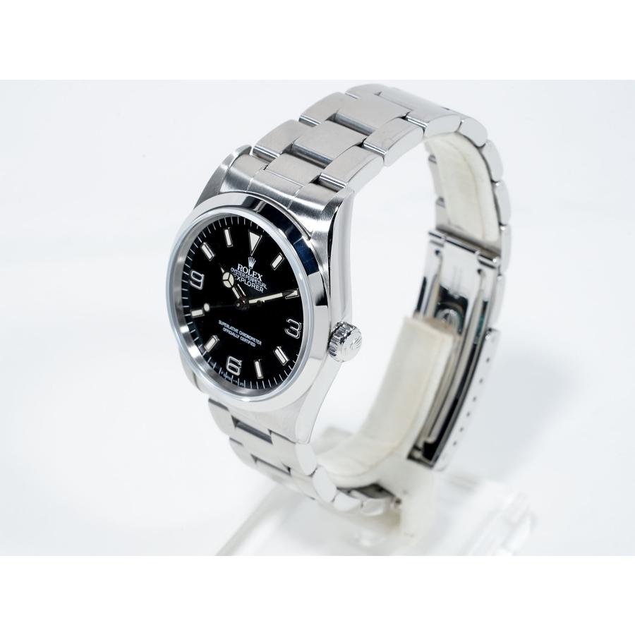 ロレックス エクスプローラーI Ref.14270 ステンレススチール ブラック文字盤 オイスターブレスレット | エクスプローラー（ROLEX） | 02