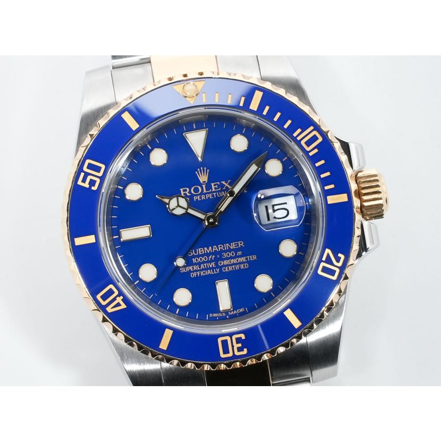 ロレックス サブマリーナー デイト Ref.116613LB ステンレススチール/イエローゴールド ブルー文字盤 | サブマリーナー | 02