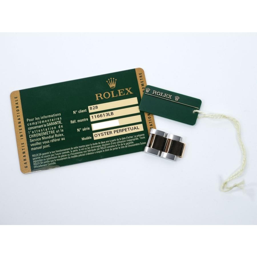 ロレックス サブマリーナー デイト Ref.116613LB ステンレススチール/イエローゴールド ブルー文字盤 | サブマリーナー | 09