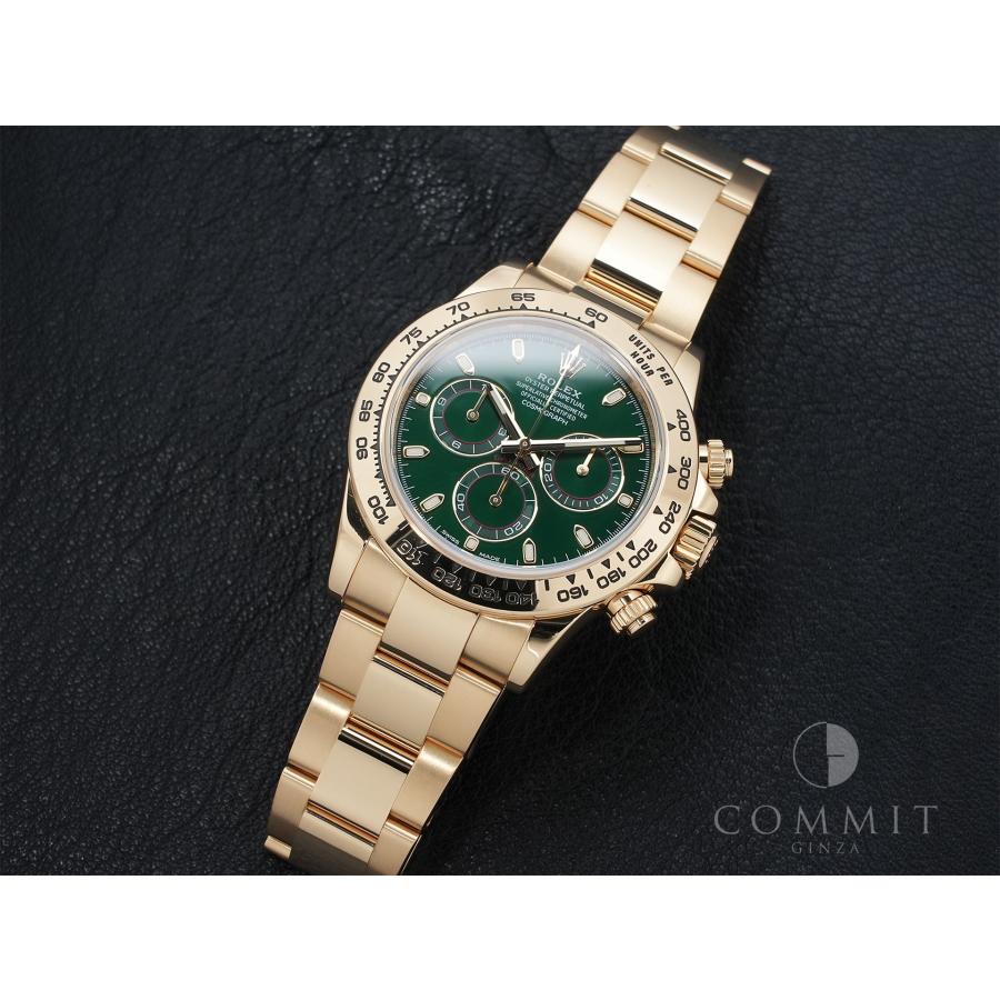 ロレックス デイトナ Ref.116508 イエローゴールド グリーン文字盤 | コスモグラフ デイトナ | 10