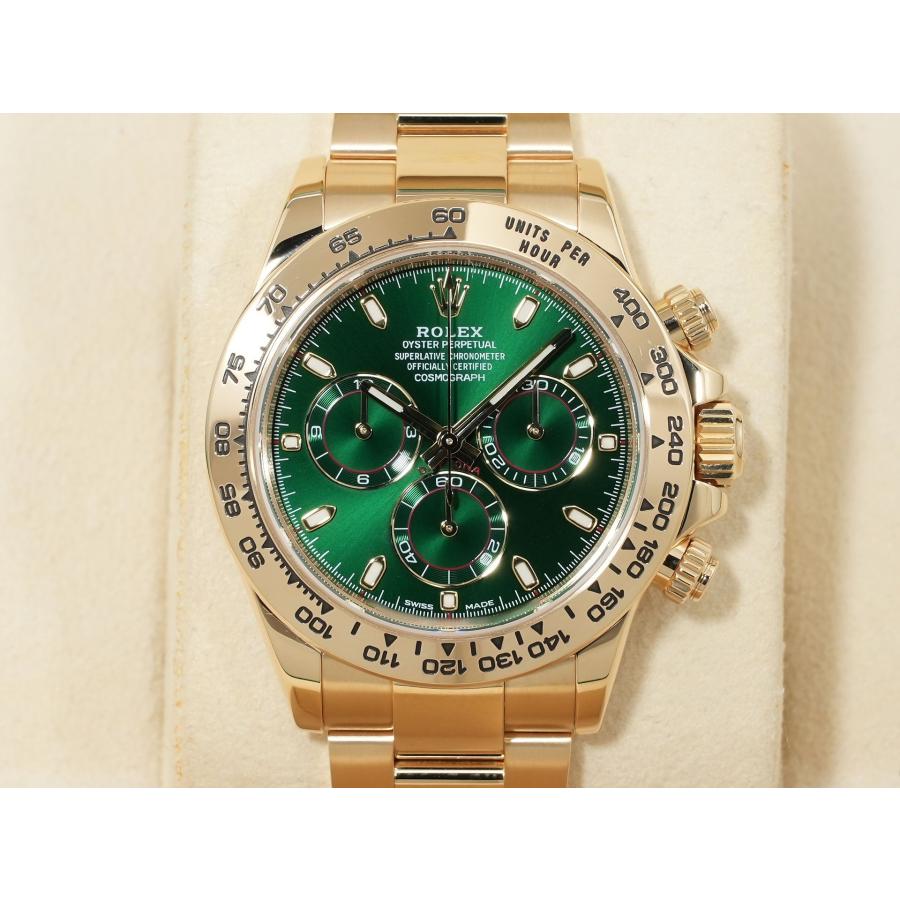 ロレックス デイトナ Ref.116508 イエローゴールド グリーン文字盤 | コスモグラフ デイトナ | 01