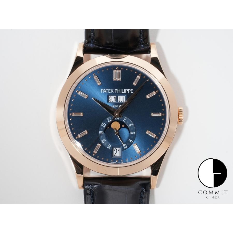 パテックフィリップ アニュアルカレンダー ムーンフェイズ Ref.5396R-015 RG ブルー ソレイユ文字盤 | PATEK PHILIPPE