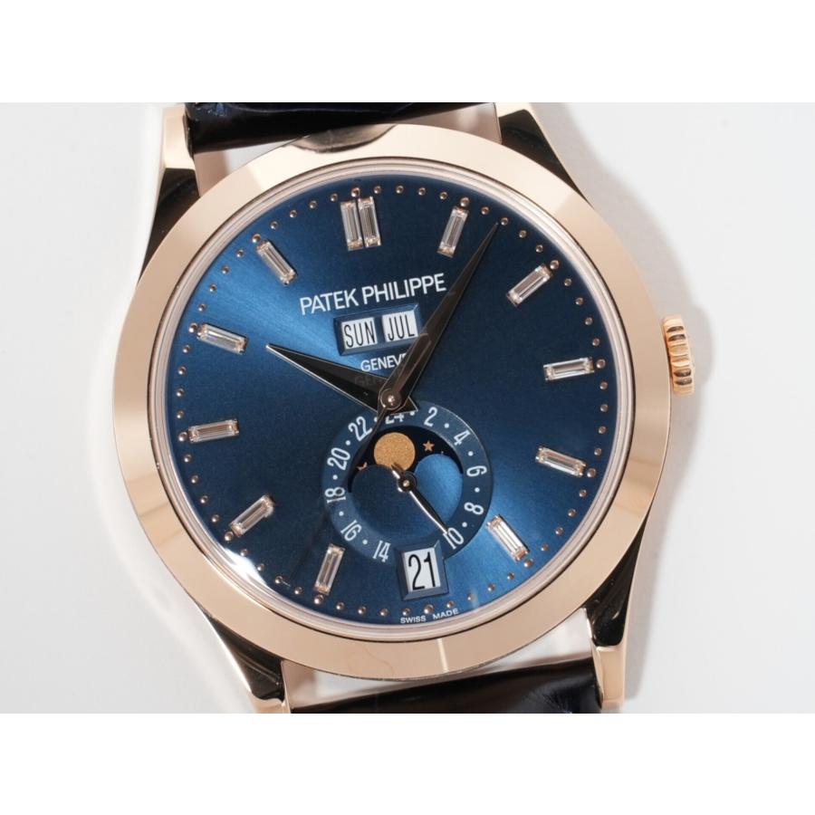 パテックフィリップ アニュアルカレンダー ムーンフェイズ Ref.5396R-015 RG ブルー ソレイユ文字盤 | PATEK PHILIPPE | 02