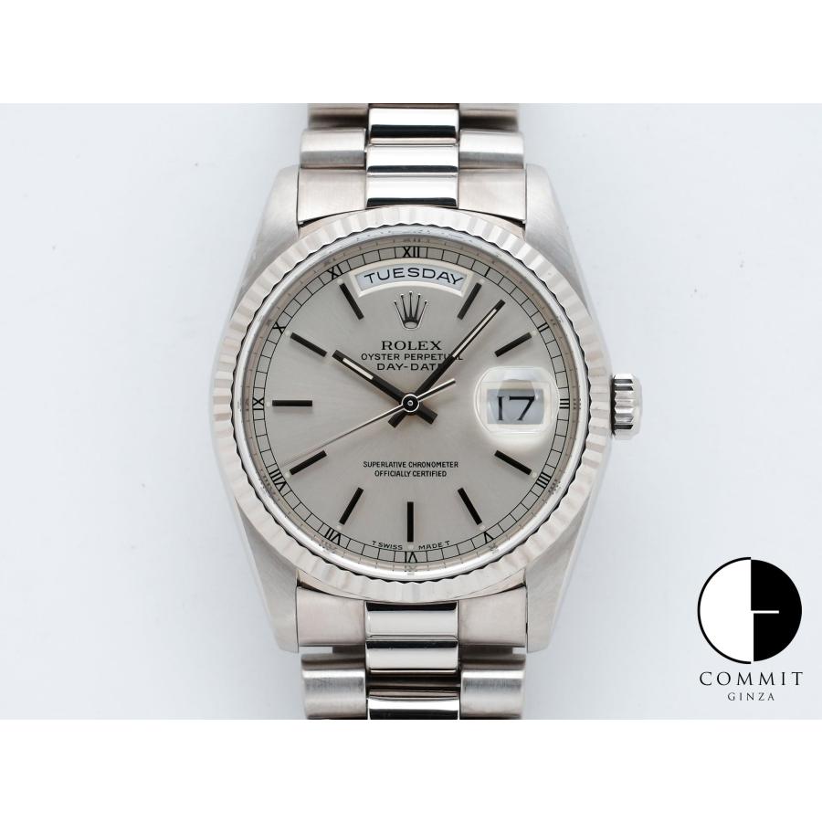 ロレックス デイデイト36 Ref.18239 ホワイトゴールド シルバー文字盤 | デイデイト