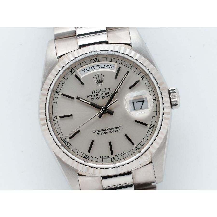 ロレックス デイデイト36 Ref.18239 ホワイトゴールド シルバー文字盤 | デイデイト | 02