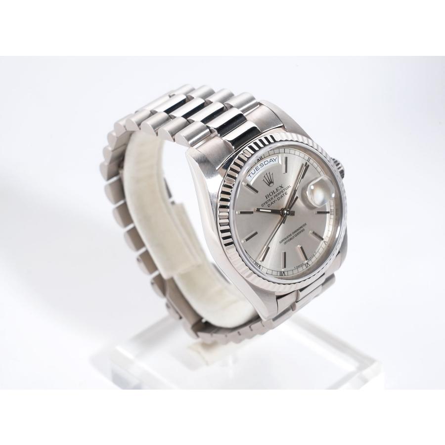 ロレックス デイデイト36 Ref.18239 ホワイトゴールド シルバー文字盤 | デイデイト | 04