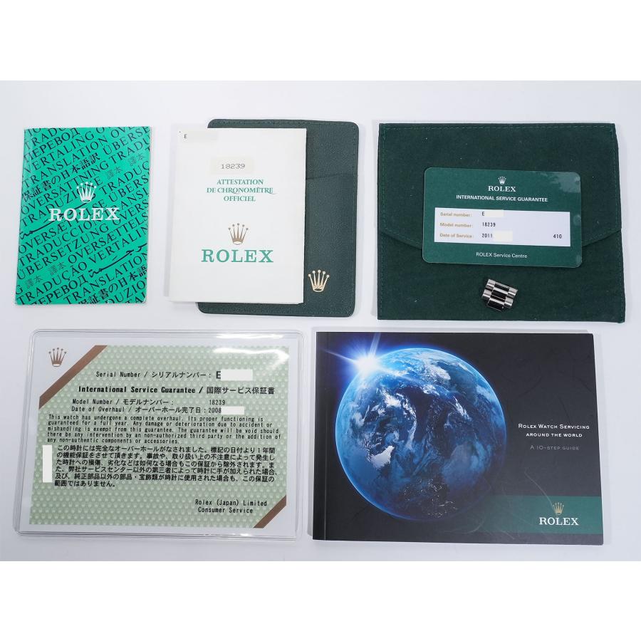 ロレックス デイデイト36 Ref.18239 ホワイトゴールド シルバー文字盤 | デイデイト | 09