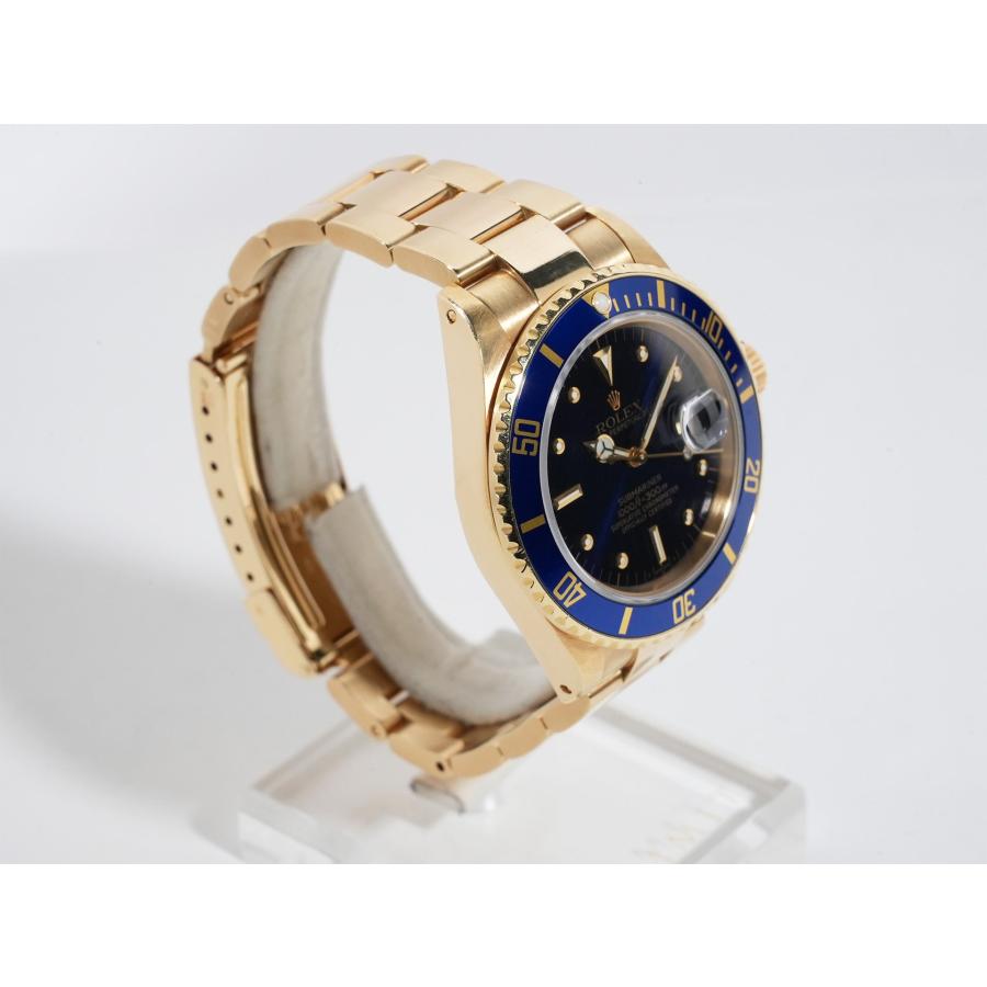 ロレックス サブマリーナーデイト Ref.16808 18KYG ブルー文字盤 | サブマリーナー | 04