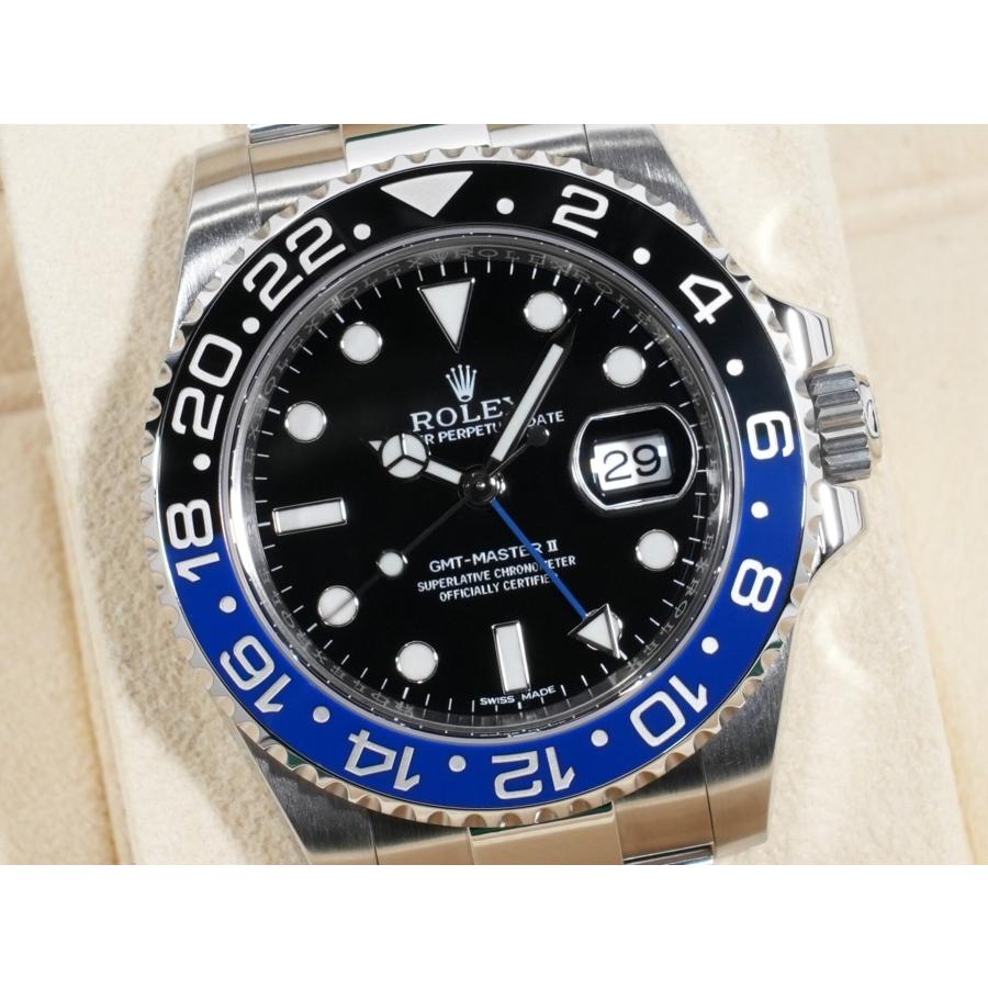 ロレックス GMTマスターII Ref.116710BLNR SS ブラック文字盤 | GMTマスター | 02