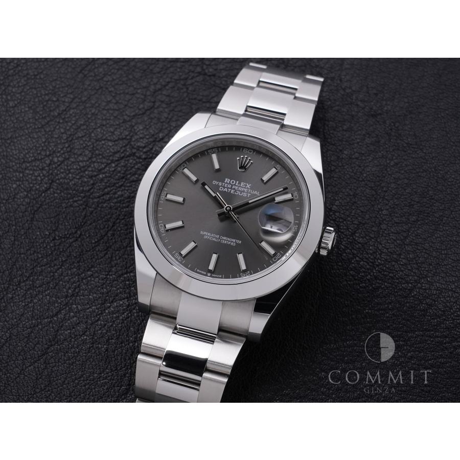 ロレックス デイトジャスト41 Ref.126300 SS スレート文字盤 オイスターブレスレット | デイトジャスト | 11