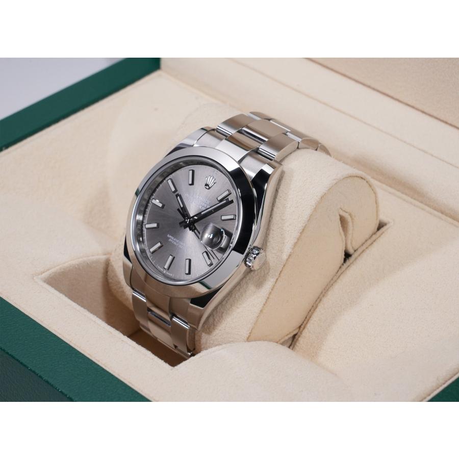 ロレックス デイトジャスト41 Ref.126300 SS スレート文字盤 オイスターブレスレット | デイトジャスト | 03