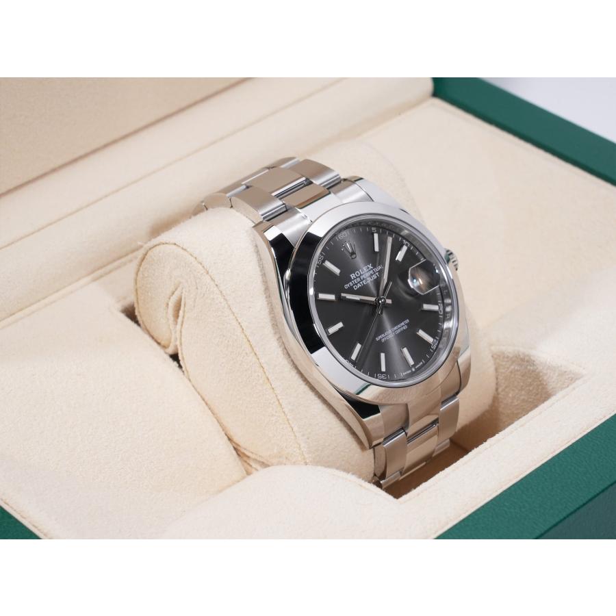 ロレックス デイトジャスト41 Ref.126300 SS スレート文字盤 オイスターブレスレット | デイトジャスト | 04