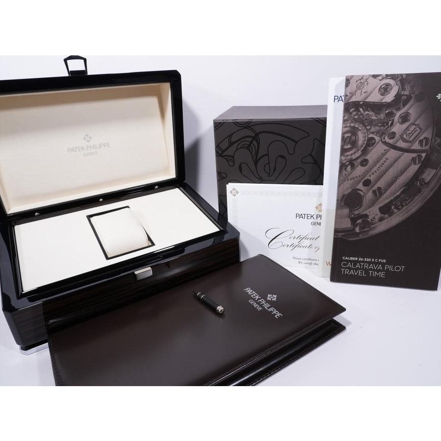 パテックフィリップ カラトラバ パイロット トラベルタイム Ref.5524G-001 18KWG ブルー文字盤 | カラトラバ | 10