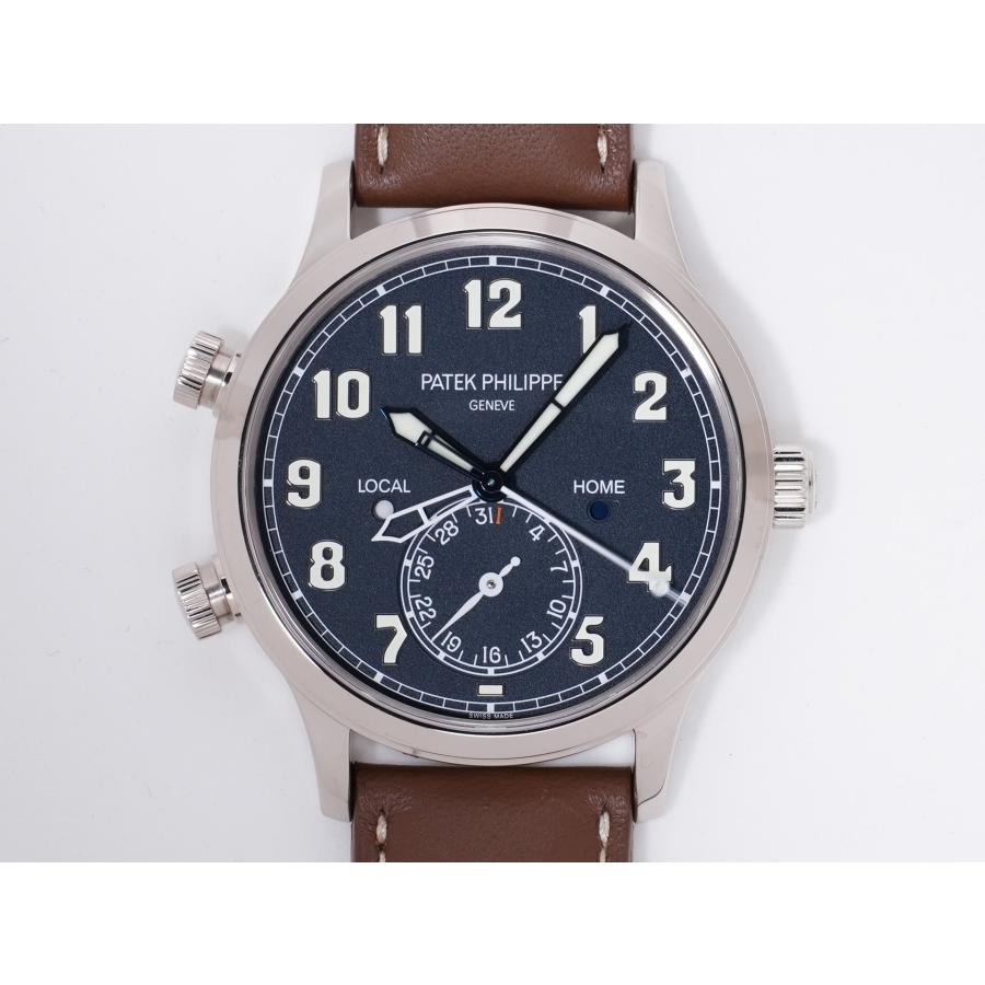 パテックフィリップ カラトラバ パイロット トラベルタイム Ref.5524G-001 18KWG ブルー文字盤 | カラトラバ | 01