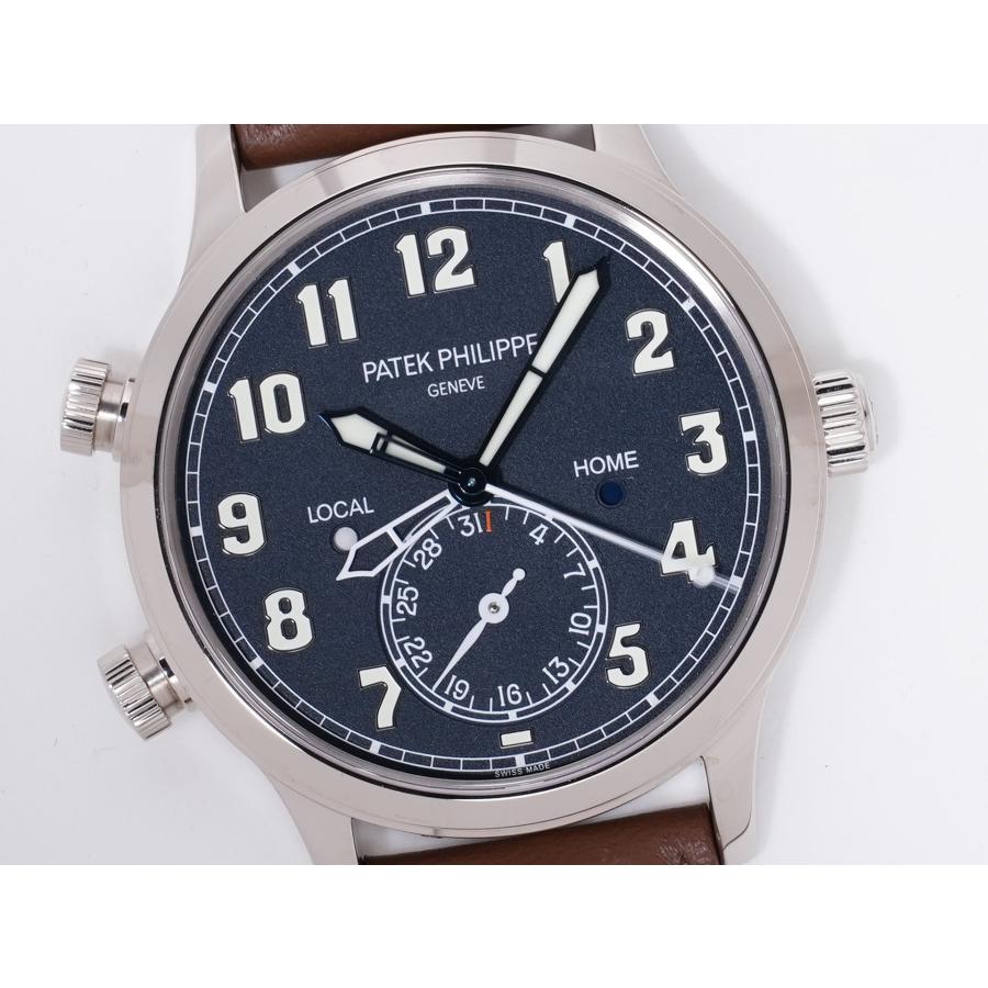 パテックフィリップ カラトラバ パイロット トラベルタイム Ref.5524G-001 18KWG ブルー文字盤 | カラトラバ | 02