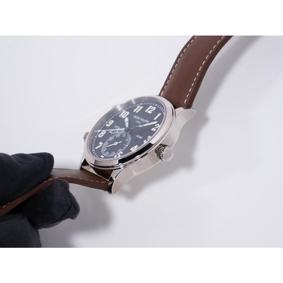パテックフィリップ カラトラバ パイロット トラベルタイム Ref.5524G-001 18KWG ブルー文字盤 | カラトラバ | 03