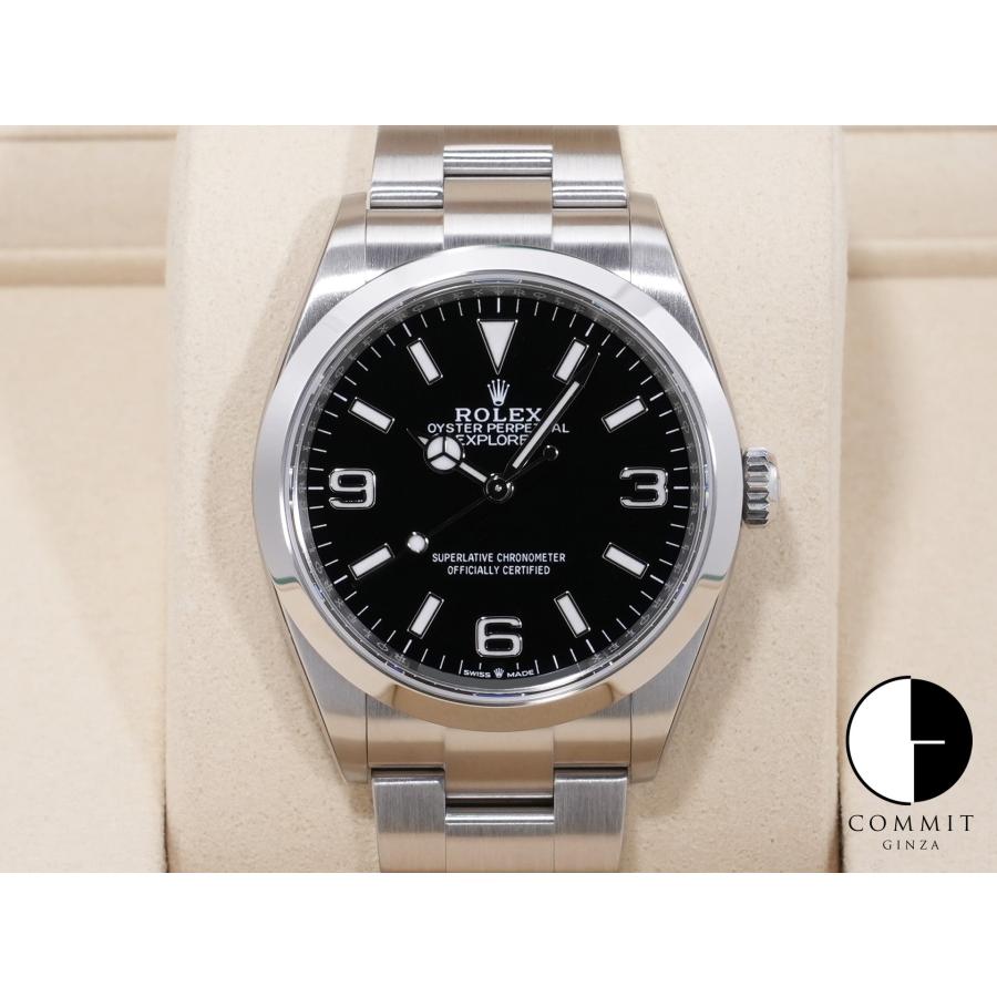 ロレックス エクスプローラー36 Ref.124270 ステンレススチール ブラック文字盤 | エクスプローラー（ROLEX）