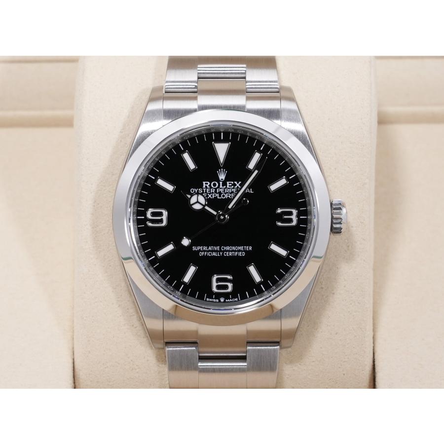 ロレックス エクスプローラー36 Ref.124270 ステンレススチール ブラック文字盤 | エクスプローラー（ROLEX） | 01