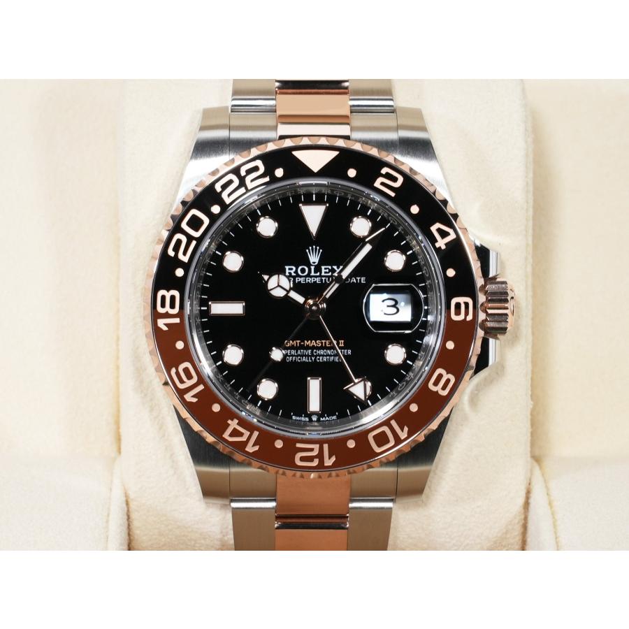 ロレックス GMTマスターII Ref.126711CHNR ステンレススチール/エバーローズゴールド ブラック文字盤 オイスターブレスレット | GMTマスター | 01