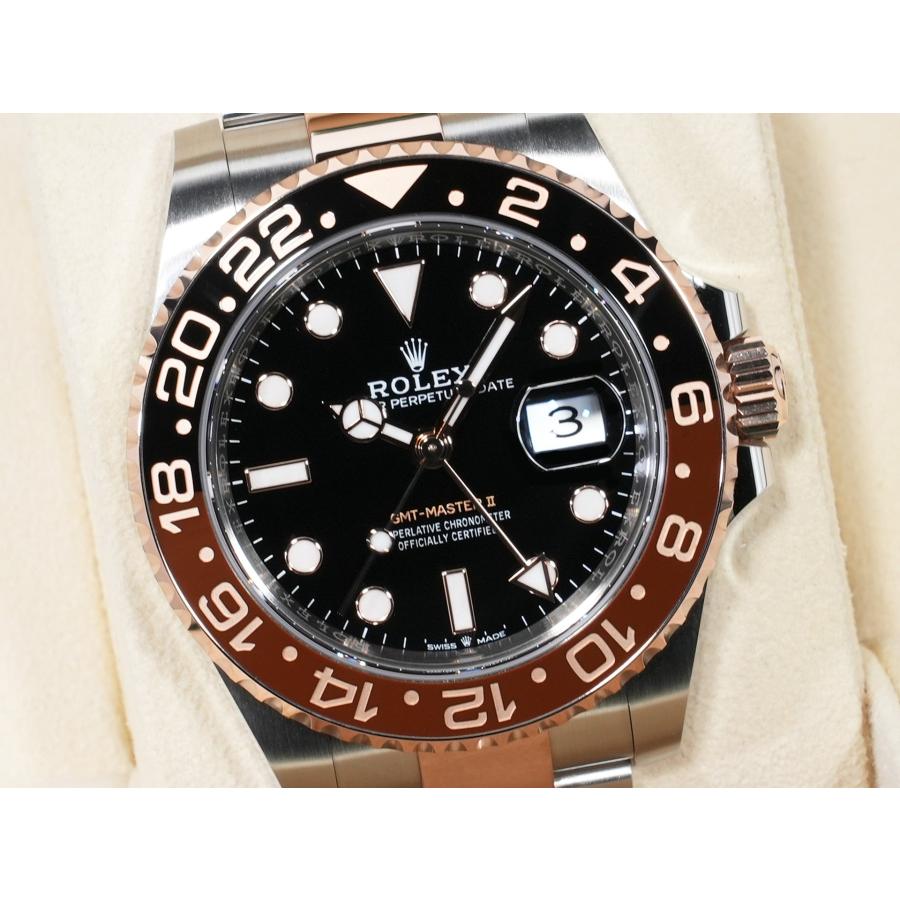 ロレックス GMTマスターII Ref.126711CHNR ステンレススチール/エバーローズゴールド ブラック文字盤 オイスターブレスレット | GMTマスター | 02