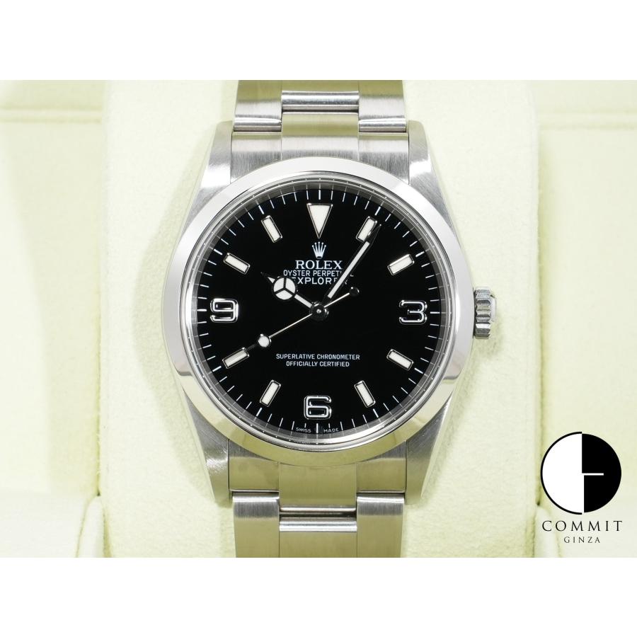 ロレックス エクスプローラーI Ref.114270 ステンレススチール ブラック文字盤 オイスターブレスレット | エクスプローラー（ROLEX）