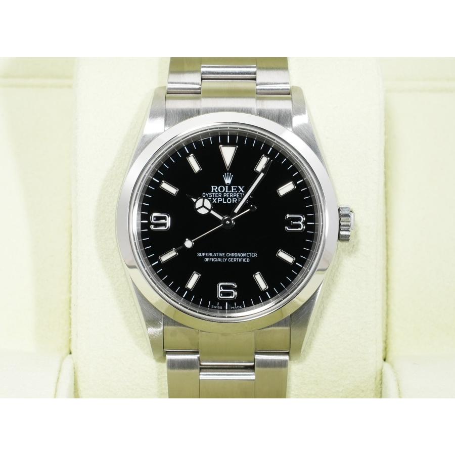 ロレックス エクスプローラーI Ref.114270 ステンレススチール ブラック文字盤 オイスターブレスレット | エクスプローラー（ROLEX） | 01