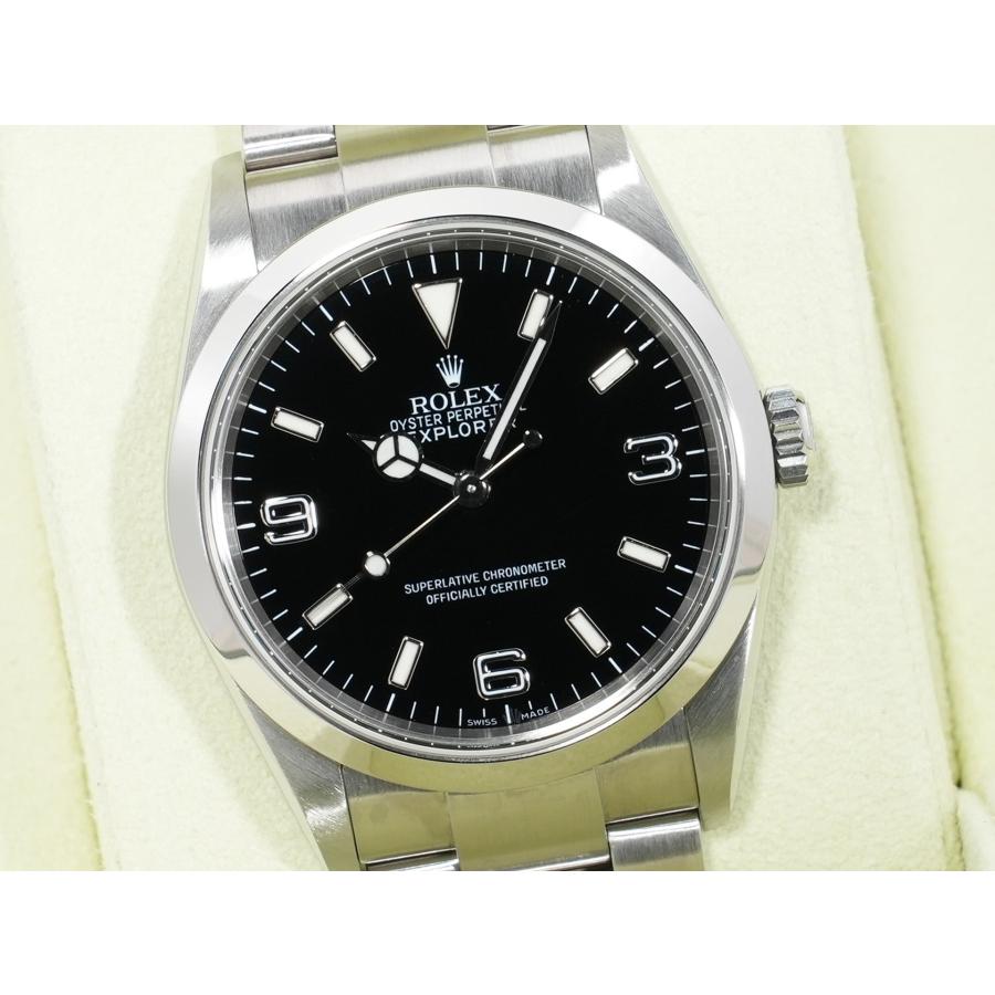ロレックス エクスプローラーI Ref.114270 ステンレススチール ブラック文字盤 オイスターブレスレット | エクスプローラー（ROLEX） | 02
