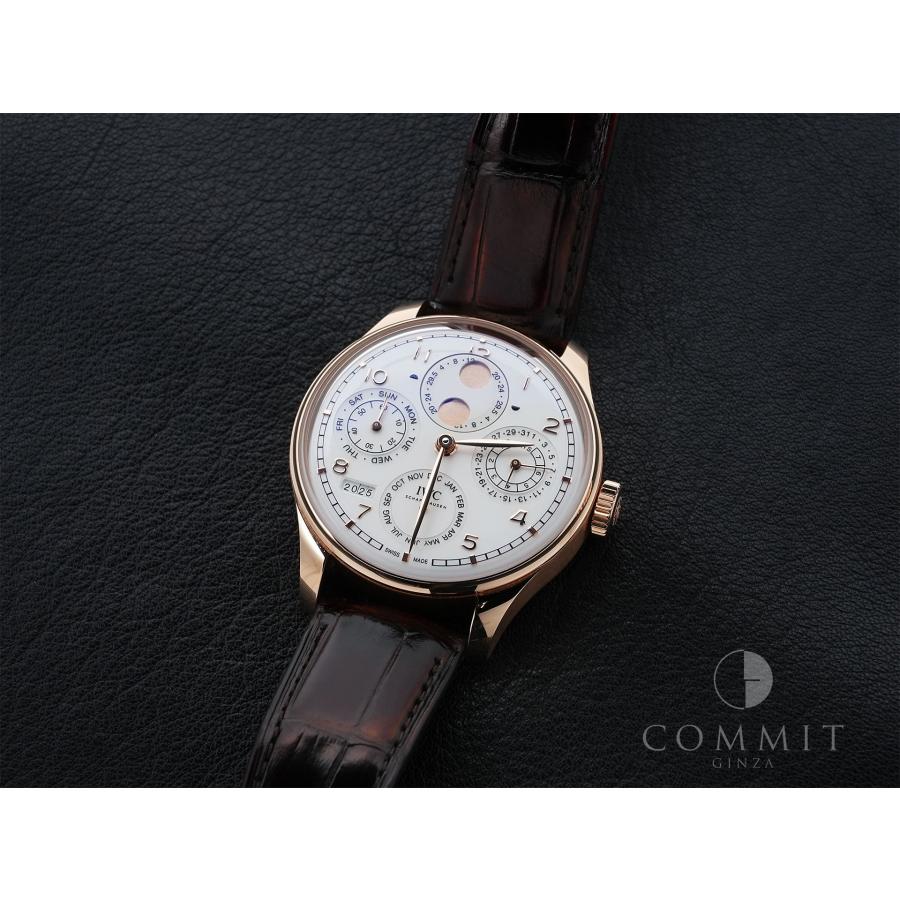 IWC ポルトギーゼ パーペチュアルカレンダー 44 Ref.IW503701 Armor Gold シルバー文字盤 | IWC SCHAFFHAUSEN | 12