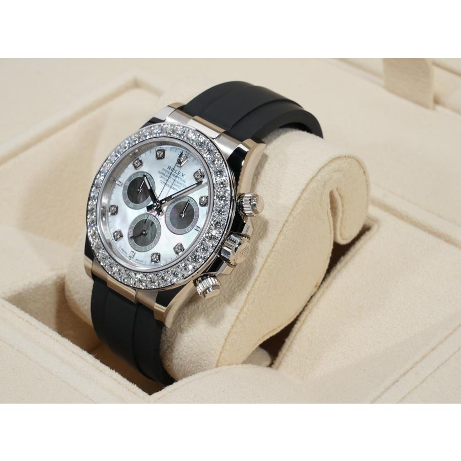 ロレックス デイトナ Ref.126589RBR ホワイトゴールド マザーオブパールxホワイト/ブラック文字盤 | コスモグラフ デイトナ | 03