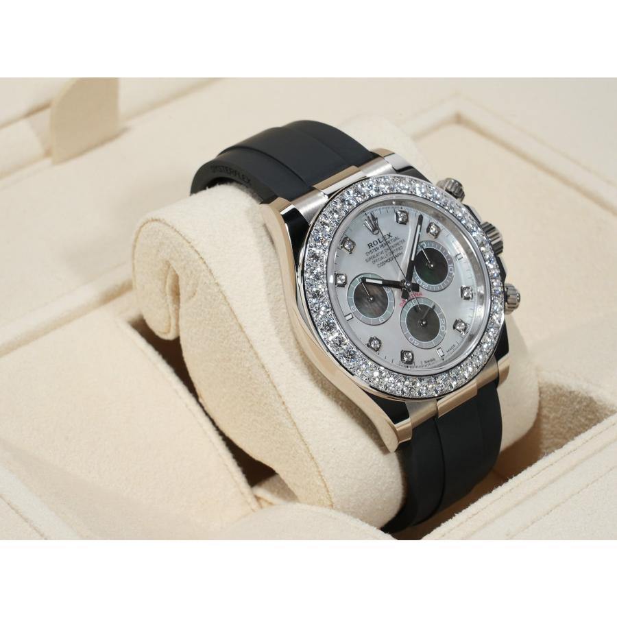 ロレックス デイトナ Ref.126589RBR ホワイトゴールド マザーオブパールxホワイト/ブラック文字盤 | コスモグラフ デイトナ | 04