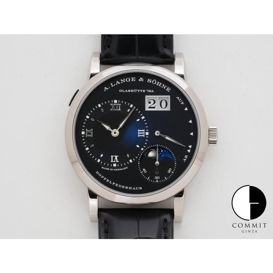 A.ランゲ＆ゾーネ ランゲ1 ムーンフェイズ Ref.192.029 18KWG ブラック文字盤 | A. LANGE & SOHNE