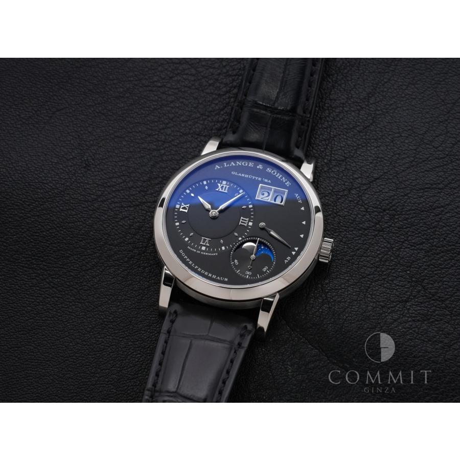 A.ランゲ＆ゾーネ ランゲ1 ムーンフェイズ Ref.192.029 18KWG ブラック文字盤 | A. LANGE & SOHNE | 12